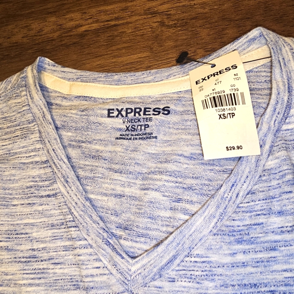 Express V-neck Tee